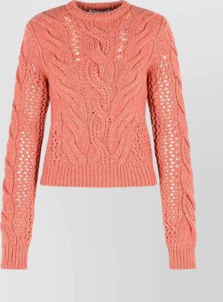Sportmax cable-knit wool-blend jumper