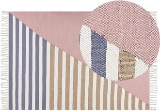 Beliani Rug ENGIZ Multicolour 160 x 230 cm Wool