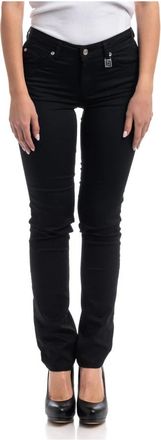 Liu Jo Magnetic Regular Fit Broek - Dames - Skinny Jeans - Zwart - W32 - Katoen - Jeans