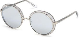 Guess GM0790 10B Womens Sunglasses Silver Size 55