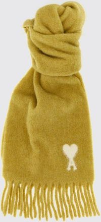 Ami Scarf AMI PARIS Men color Yellow