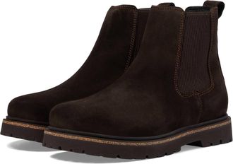 Birkenstock Mens Highwood Slip On Chelsea Boot In Mocha