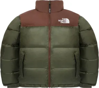 The North Face 1996 Retro Nuptse Jacket Asia Sizing Green Dark Khaki NJ1DQ75G