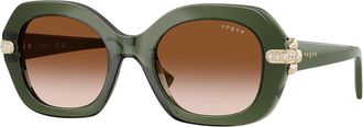 Vogue Eyewear VO5706SB 328713 Womens Sunglasses Green Size 50