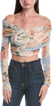 AFRM Afrm Dido Wrap Off-The-Shoulder Top