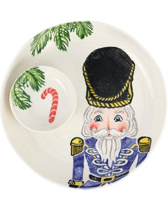 Vietri Vietri Nutcrackers Chip And Dip With $21 Credit