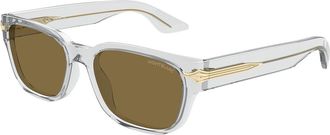 Montblanc MB0479S 004 Mens Sunglasses Grey Size 55