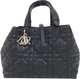 Dior Pre-owned Toujours Calf Handbag - Dames - Vintage Handtas - Zwart - ONE Size - Leer - Vintage