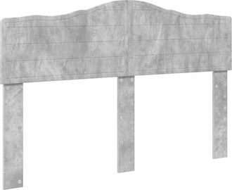 vidaXL Cabecero Gris Concreto 150 Cm Madera Contrachapada Vidaxl