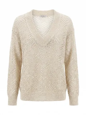 Brunello Cucinelli V Neck Sweater