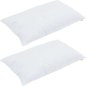 vidaXL Duvet with Pillows with Pillow 3 pcs White Microfiber vidaXL