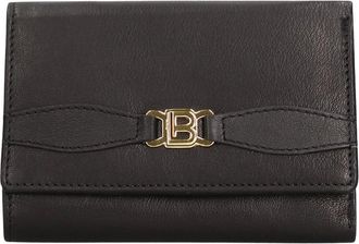 Laura Biagiotti Cartera Compacta de Cuero - Accessories - Mujer - Negro - ONE SIZE