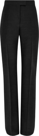 Ferragamo Pantaloni faille - Nero