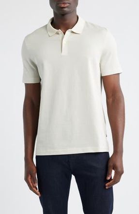BOSS Parlay Cotton Polo in Open White at Nordstrom Rack, Size X-Large