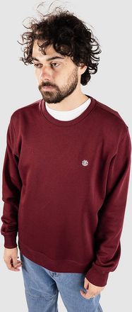 Element Icon Embroidery Sweater rot