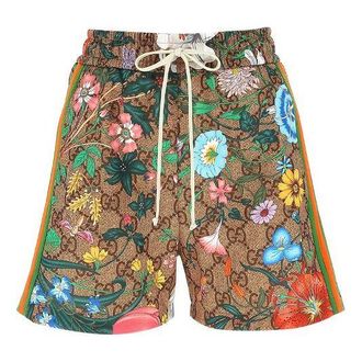 Gucci (WMNS) Gucci GG Print Shorts For Multi-color 605473-XJB9I-2103