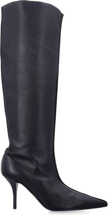 Magda Butrym Black Leather High Boots