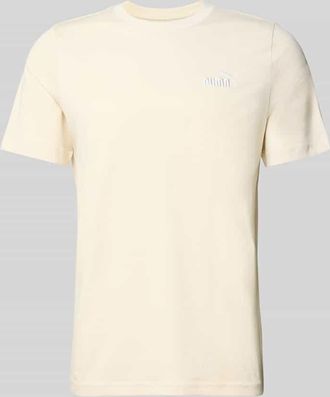 Puma T-Shirt aus reiner Baumwolle in Offwhite, Gr&ouml;&szlig;e XXL