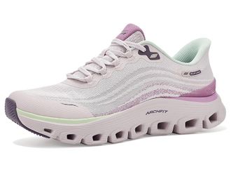 Skechers Skechers Arch Fit Glide-step Wave Hands Free Skip-ins Womens Shoes Lavender : 10.5 B - Medium, Synthetic