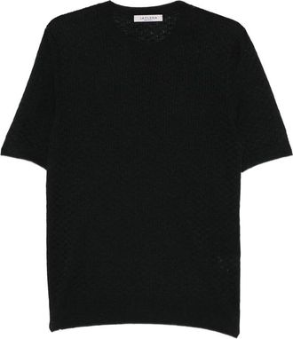 La Fileria Short-sleeve Ribbed T-shirt