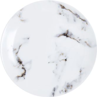 Prouna Marble Venice Fog Salad / Dessert Plate in White at Nordstrom