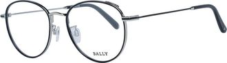 Bally Accessoires, unisex, Zwart, ONE Size, Zwarte Ronde Optische Bril