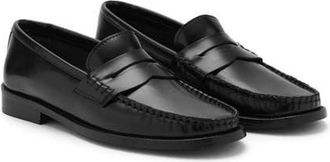 Mango Penny Loafer in Black at Nordstrom, Size 7.5Us