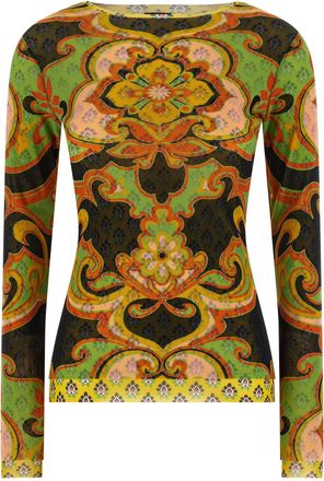 Etro Multicolor Polyamide Womens Cardigan