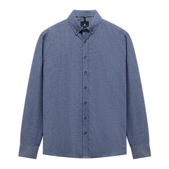 State of Art Hemd - Heren - Casual Overhemden - Blauw - M - Overhemden
