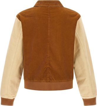 Wales Bonner Mens Brown Cotton Bomber Clothing
