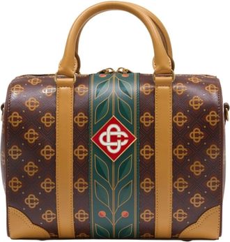 Casablanca Weekend Bags, unisex, Multicolor, Size: ONE SIZE Mini Monogram Weekender Travel Bag