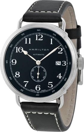 Hamilton Khaki Navy Pioneer Automatic Black Dial Mens Watch H78415733