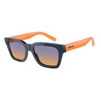 Arnette Unisex Square Sunglasses Twotone Design - Dark Blue Resin - One Size