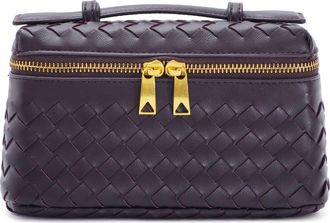 Adornia Burgundy Woven Top Handle Bag at Nordstrom Rack