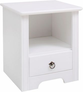 HOME AFFAIRE Nachtkonsole »Hugo« Nachttisch mit 1 Schublade, aus massiver Kiefer