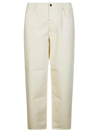 Stone Island Light Neutral Loose Fit Trousers