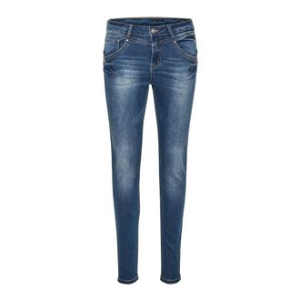 Cream Slim-leg Rich Blue Denim Jeans - Jeans - Mujer - Azul - W26