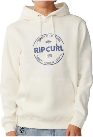 Rip Curl Staple Hood Hoodie f&uuml;r Herren | wei&szlig;/beige