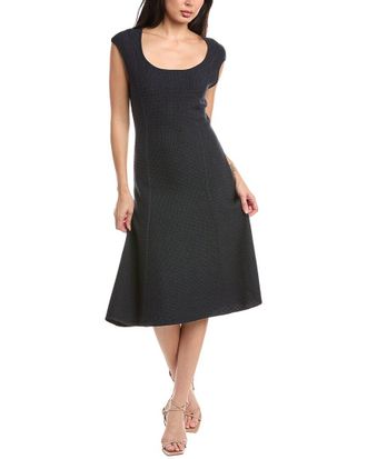 St. John Knit A-Line Dress