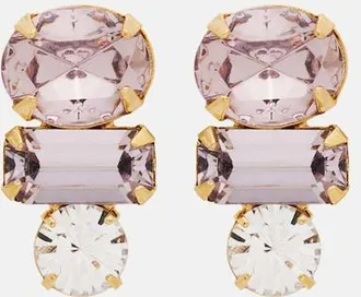 Jennifer Behr Pendientes Patricia con cristales