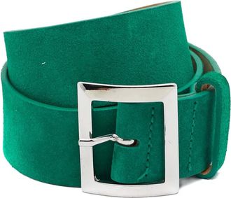 Dsquared2 Cintura in pelle scamosciata Pre-owned - Verde