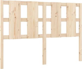 vidaXL Cabecero De Cama Madera Maciza De Pino 140,5x4x100 Cm Vidaxl