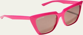 Balenciaga Cat-Eye Acetate Sunglasses