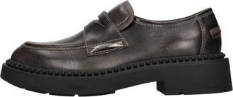 Ash Medusa Loafer - Dames - Loafers - Zwart - 40 EU - Leer - Schoenen