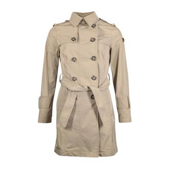 Peuterey Trench Coats, female, Gray, Size: 2XL Knude TJ Trench Coat