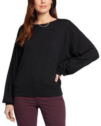NYDJ Cashmere-Blend Boat Neck Sweater