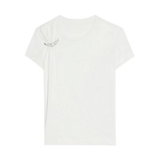Zadig&Voltaire Dames, Tops, Wit, Maat: XS Katoen