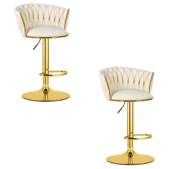 OEM Taburete Mig - Base Beige / Oro X 2