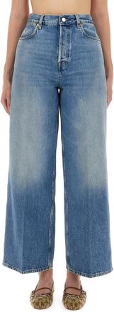 Gucci Wide-Leg Jeans-Donna