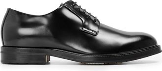 HUGO BOSS Mens Dressletic Derby Lace-Up Smart Oxfords in Black - Size UK 6